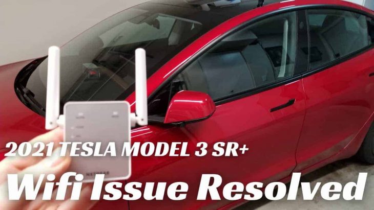 2021 Tesla Model 3 SR+ Wifi Issue Resolved